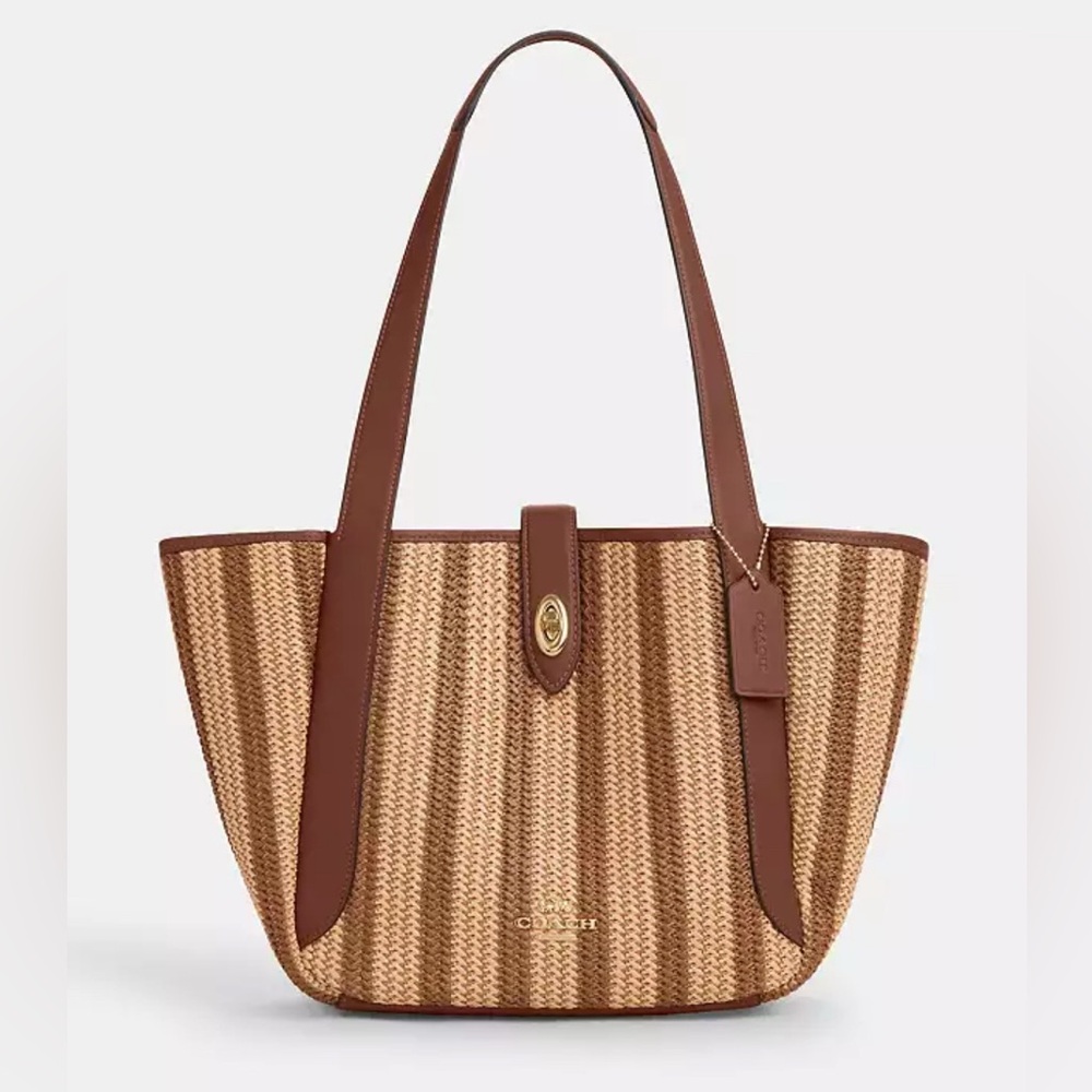 Coach Hadley Turnlock Tote Bag